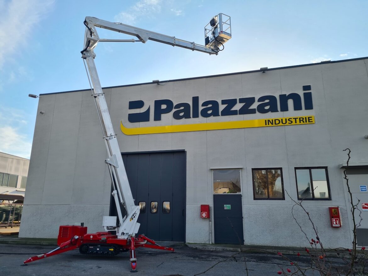 Une nouvelle nacelle araignée chez Palazzani Industrie 