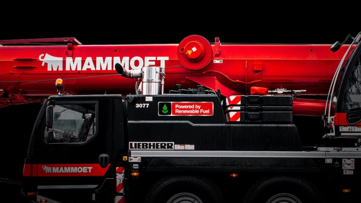 Mammoet décarbone avec le HVO