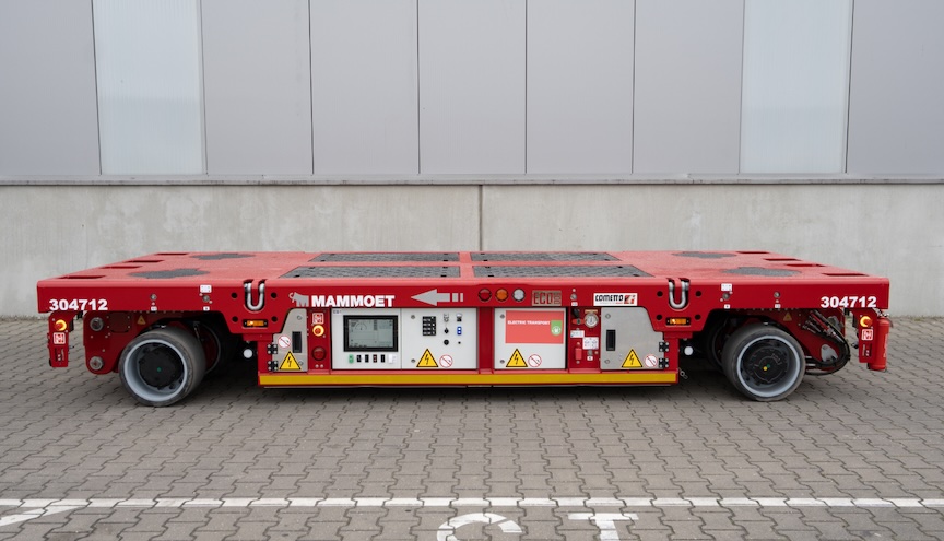 Mammoet renforce sa flotte électrique avec l’Eco500 de Cometto