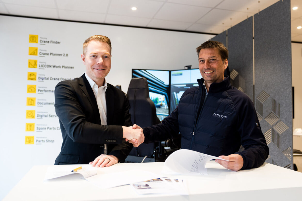 Liebherr et Tenstar renforcent leur partenariat autour du simulateur de grue mobile