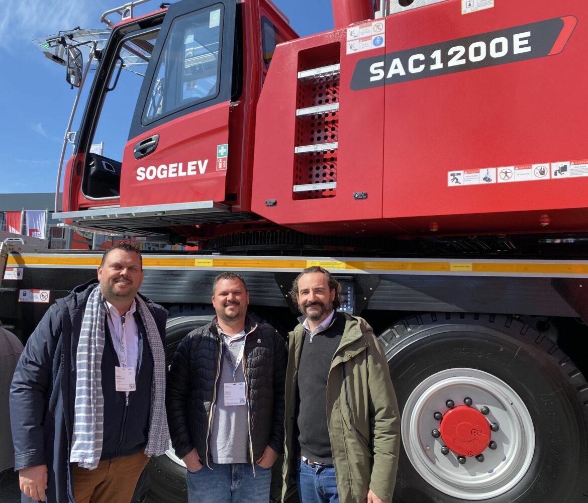 SOGELEV: une nouvelle 120T Sany