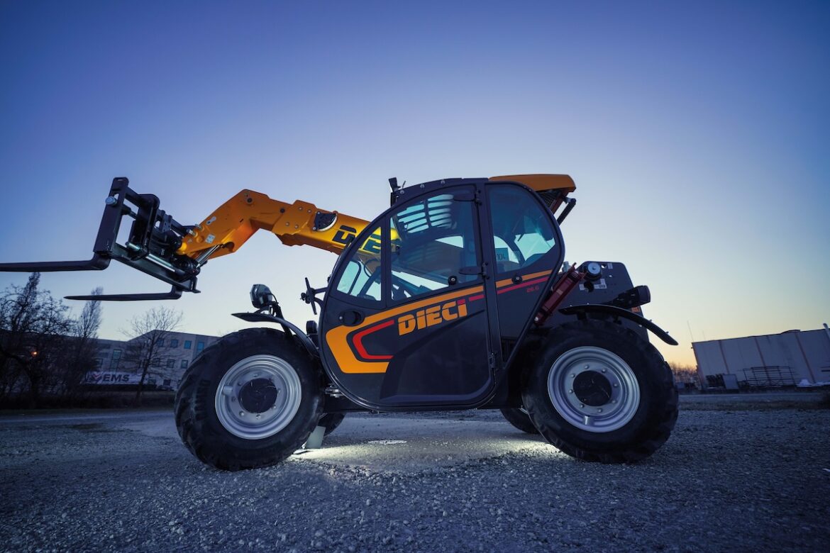 Nouvelle cabine sur le chariot Dieci Mini Agri 26.6