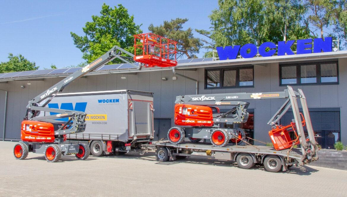 Skyjack livre ses premières nacelles hybrides en Allemagne
