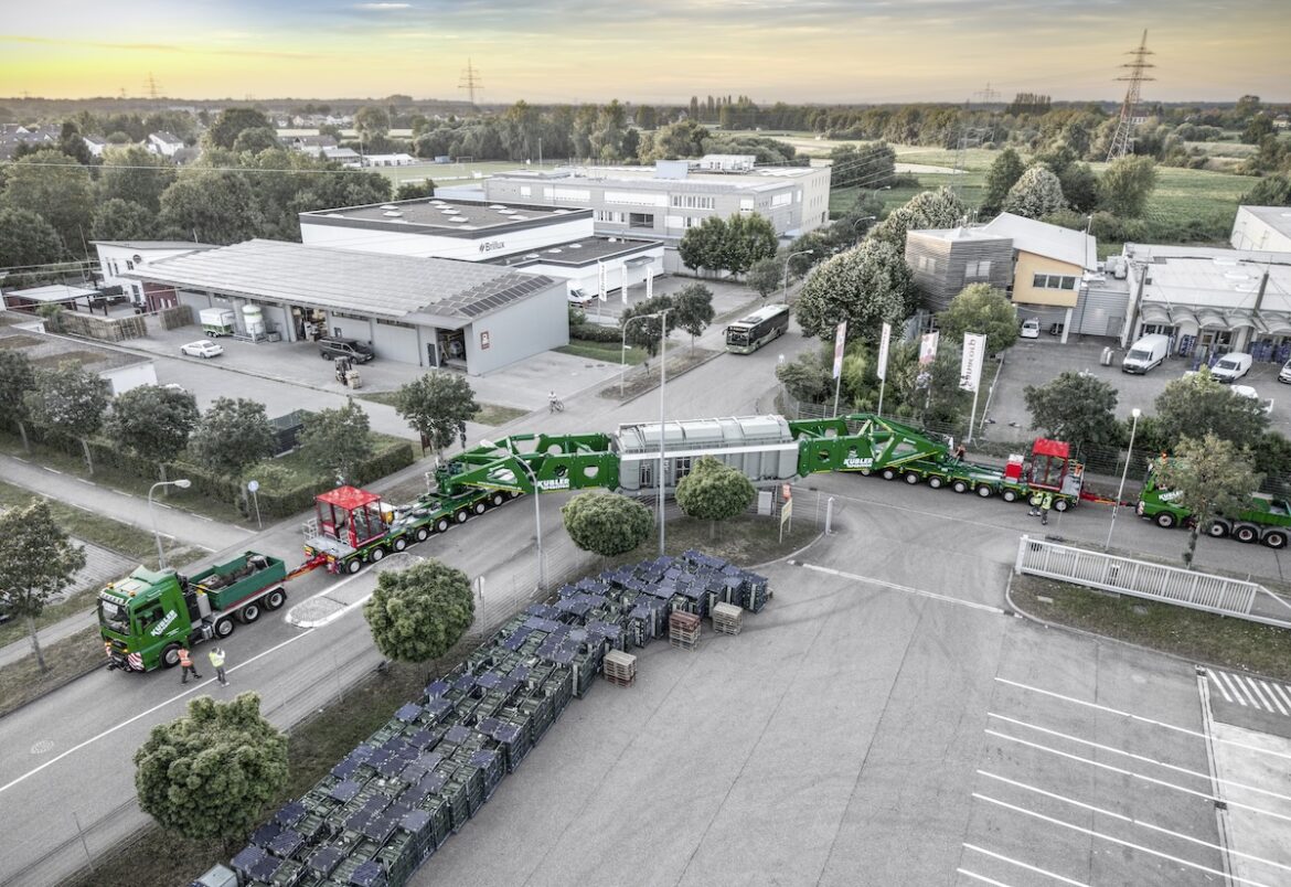 TII Scheuerle déploie sa STB 320 pour un transport de transformateur