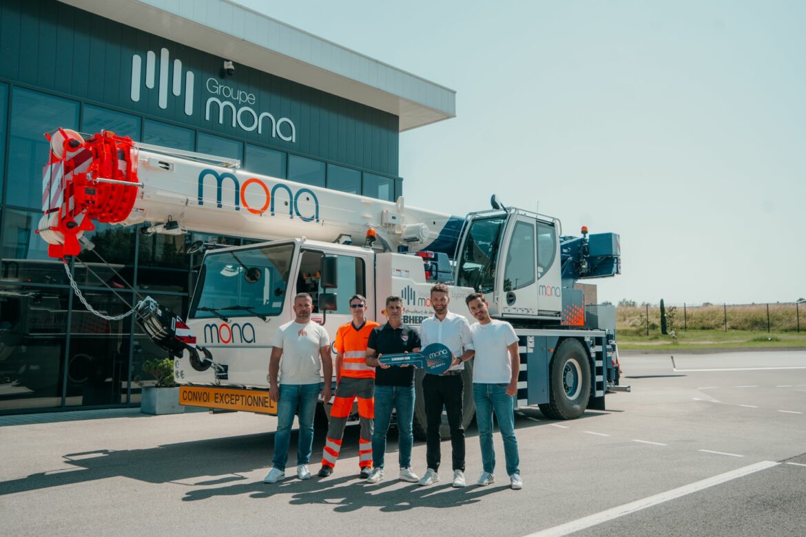 Mona renforce sa flotte avec une grue mobile Liebherr LTM 1040-2.1
