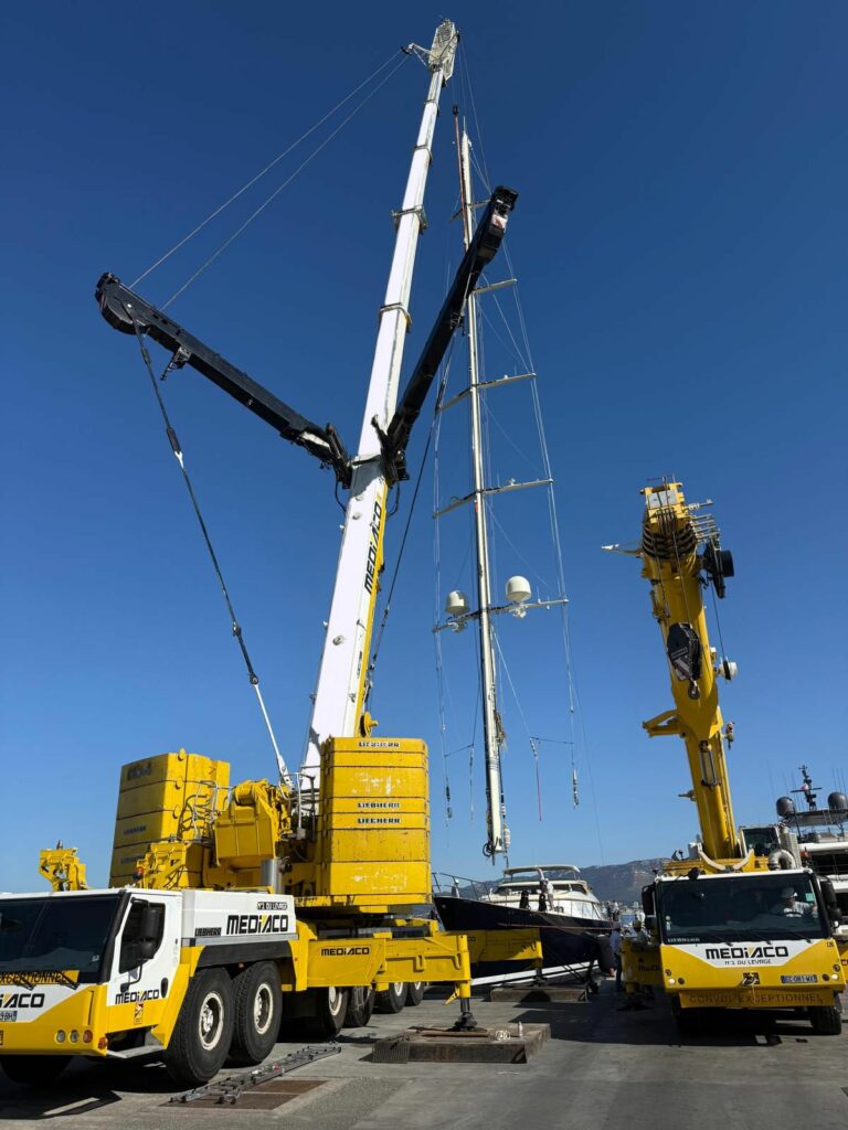 Intervention spectaculaire à Saint-Mandrier-sur-Mer avec Mediaco
