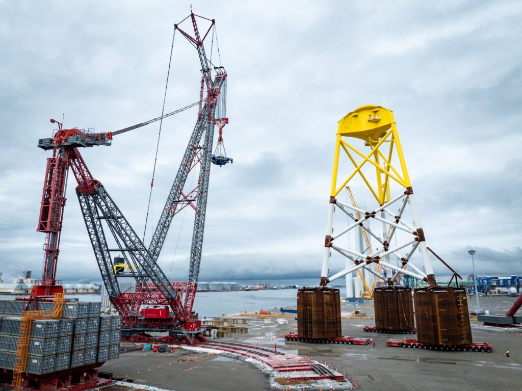Taïwan : Mammoet a mobilisé sa grue géante SK350