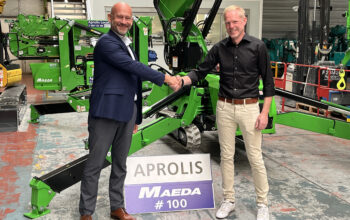 Aprolis franchit le cap des 100 mini-grues Maeda