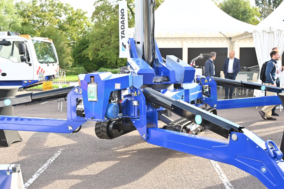 Octoplus 30 : la nouvelle araignée de Tadano dévoilée aux JDL 2025