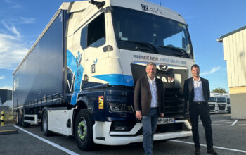 Le groupe Rave réceptionne 4 camions électriques MAN eTGX pour la logistique d’Airbus