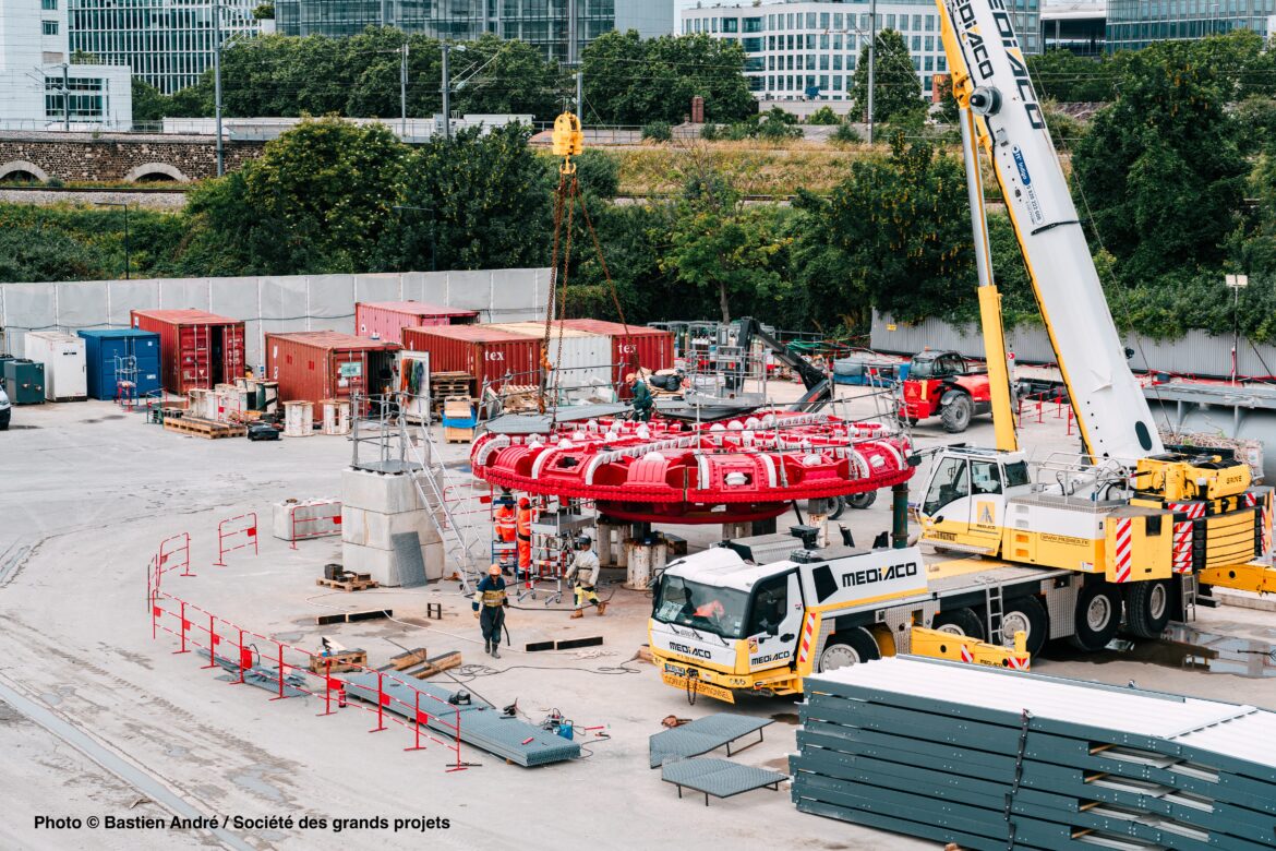 Marine entre en scène : un nouveau tunnelier pour la ligne 15 Est du Grand Paris Express