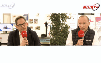 Plateau JDL TV : Les innovations des grues mobiles aux JDL EXPO 2025 Mathieu Daul, Directeur Liebherr France grues mobiles, sur chenilles et grues MK et Olivier Régis, Directeur commercial France Manitowoc Grove