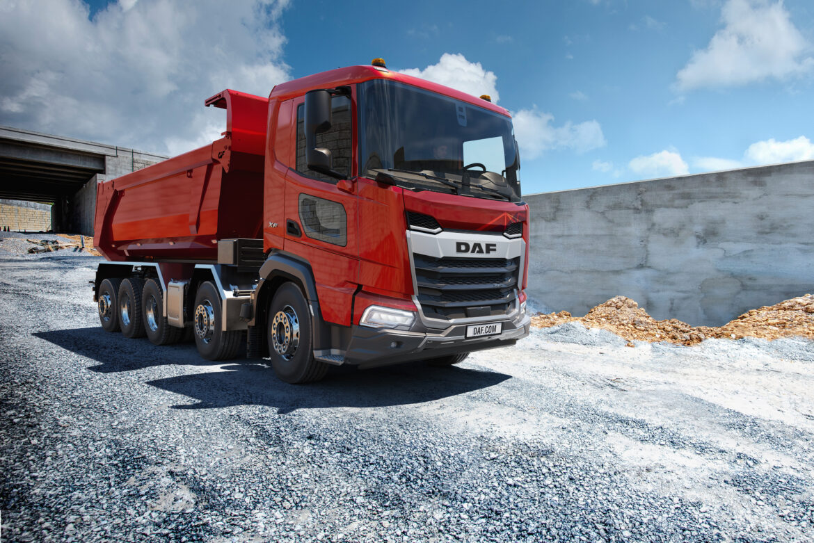 DAF lance un châssis 10×4 d’usine pour les applications lourdes