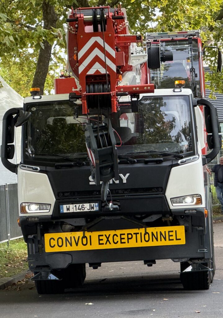 Dartus Levage reçoit une nouvelle grue SANY SAC 600E lors des JDL Expo 2025