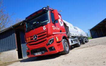L’Actros citerne des Transports Brochet : un rare porteur-remorqueur