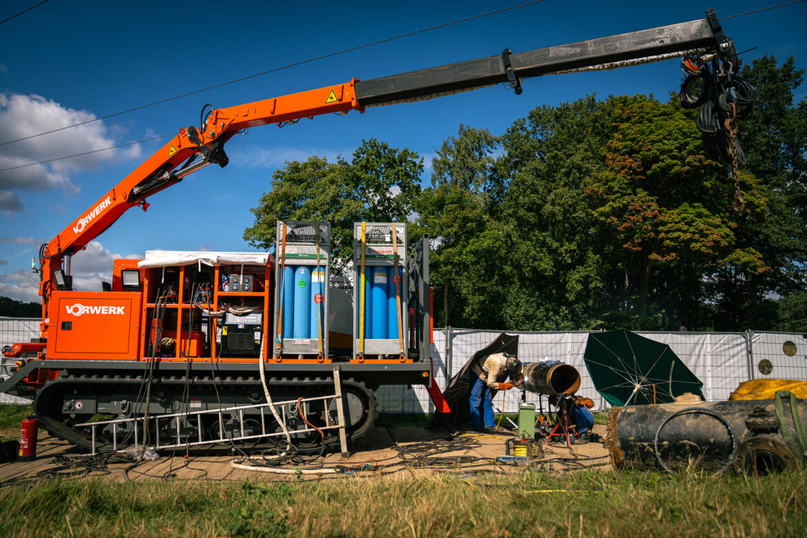 Liebherr façonne l’un des premiers chantiers à faibles émissions d’Allemagne