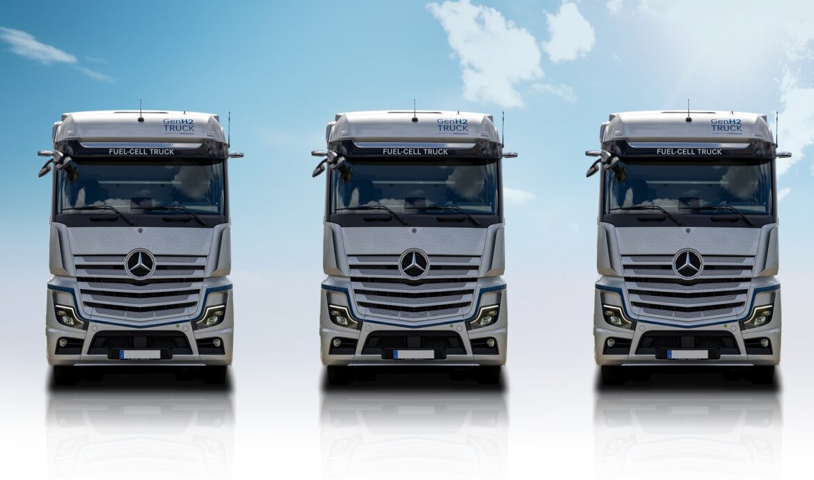 Daimler Truck lance la deuxième phase d’essais de camions à hydrogène