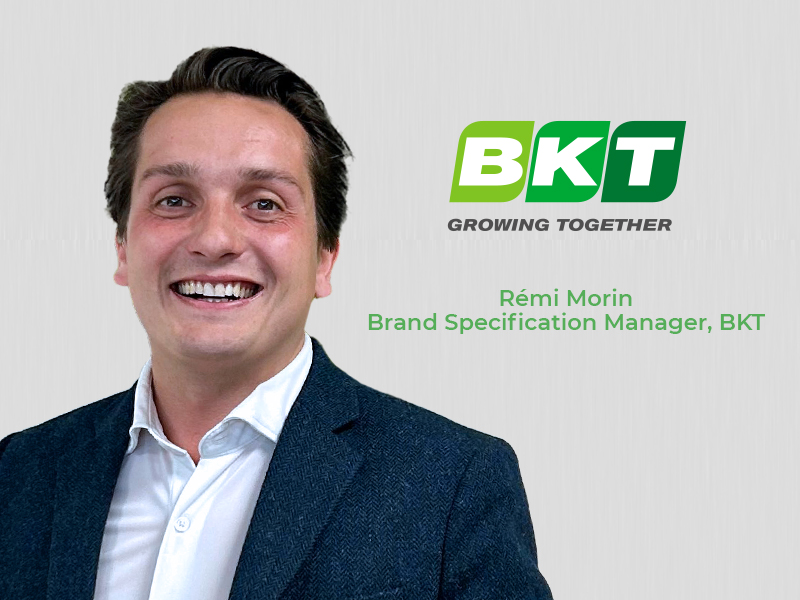 BKT consolide sa stratégie OE en France avec la nomination de Rémi Morin