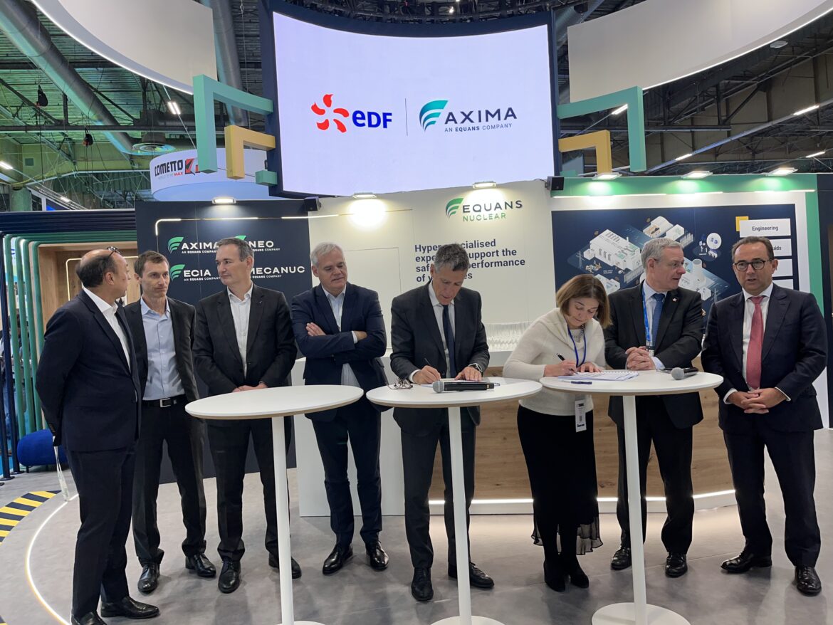 Axima Nucléaire et EDF unissent leurs forces pour les futurs réacteurs EPR2