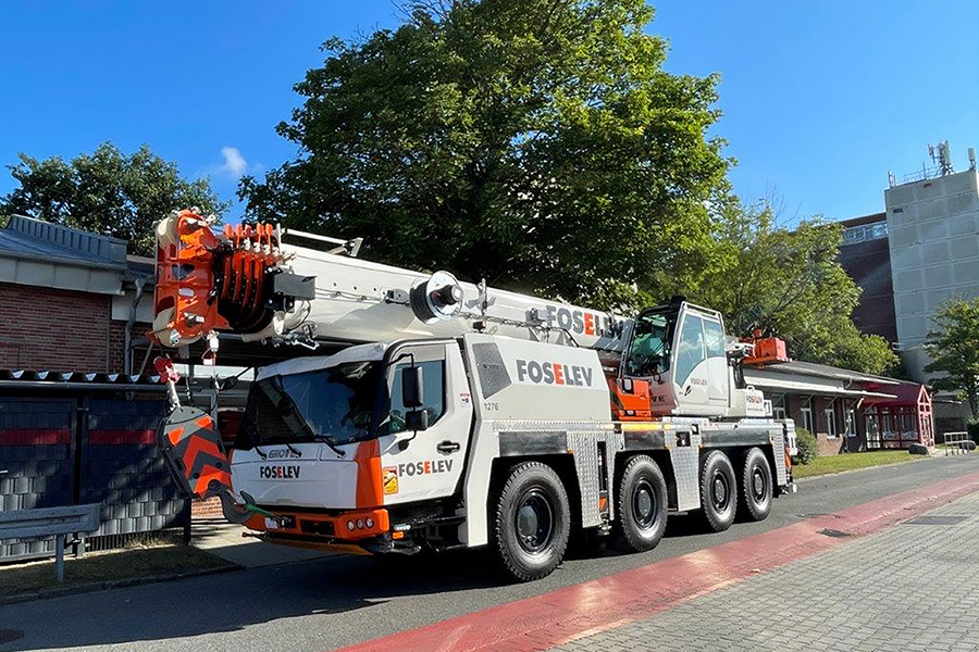 Foselev intègre une nouvelle Grove GMK4080L à sa flotte