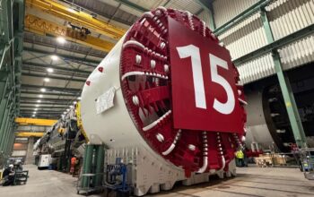 Grand Paris Express – Ligne 15 Est : réception du premier tunnelier pour le tronçon Bobigny – Champigny Centre