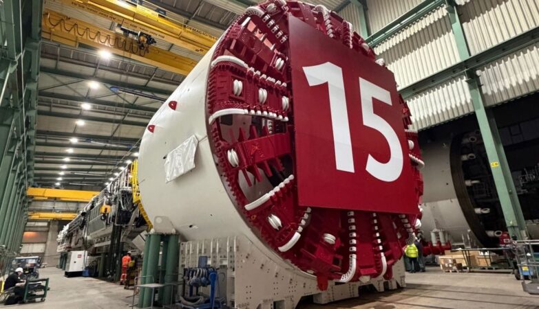 Grand Paris Express – Ligne 15 Est : réception du premier tunnelier pour le tronçon Bobigny – Champigny Centre