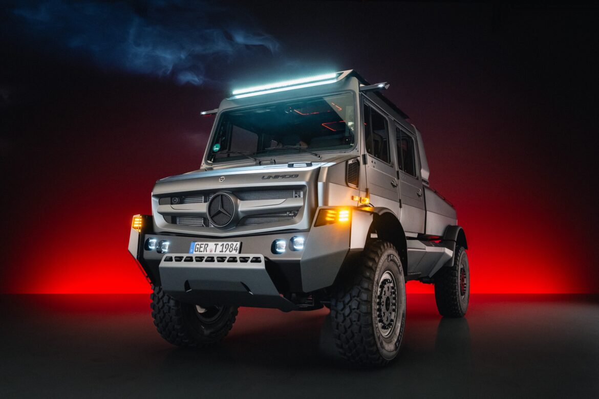 Mercedes-Benz Special Trucks présente un Unimog revisité en version luxe