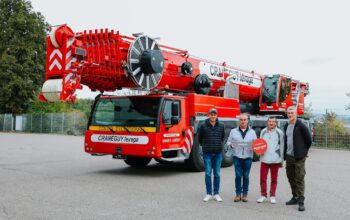 Une nouvelle étape pour Craneguy Levage : arrivée de la Liebherr LTM 1300-6.3