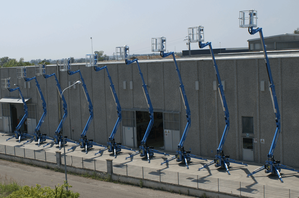 Collé renforce sa flotte avec 50 nouvelles nacelles araignées Easy Lift