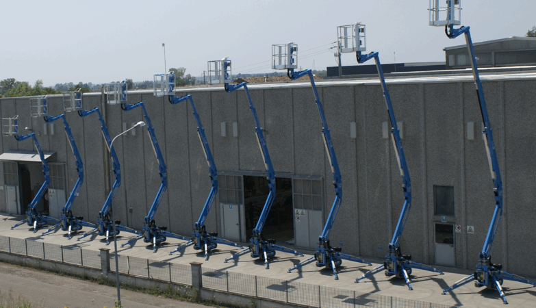 Collé renforce sa flotte avec 50 nouvelles nacelles araignées Easy Lift