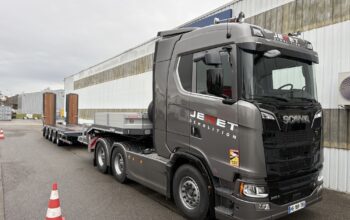 JENET DÉMOLITION 67 renforce son parc avec une nouvelle Nooteboom à écartement hydraulique