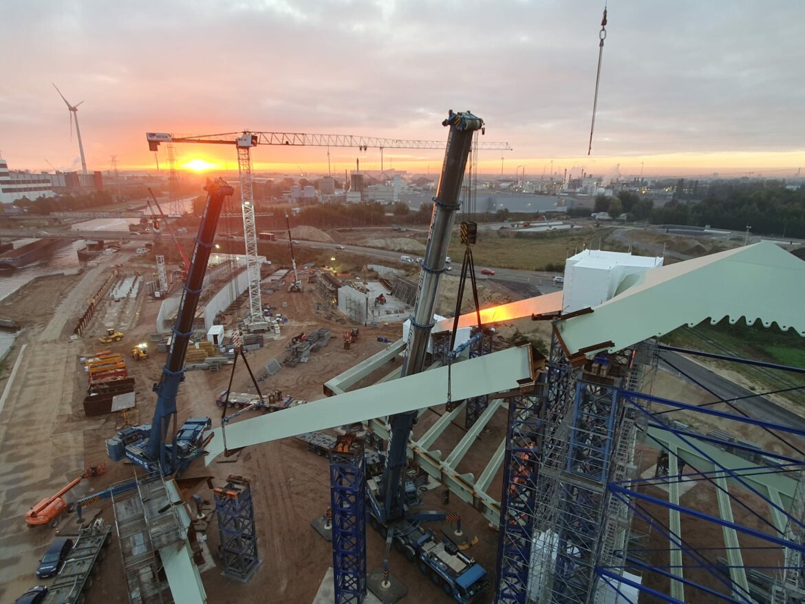 Sarens accélère la connectivité avec le projet Ringvaartbrug