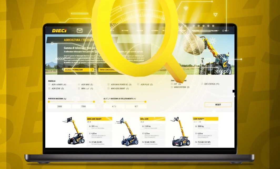 Le site Dieci fait peau neuve : plus clair, plus intuitif… et tout à portée de clic