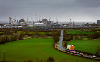 500 tonnes d’acier viennent d’arriver à Somerset Hinkley Point C