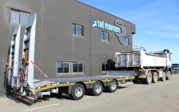 Sud Remorques effectue une double livraison pour Hugo BTP dans les Bouches-du-Rhône