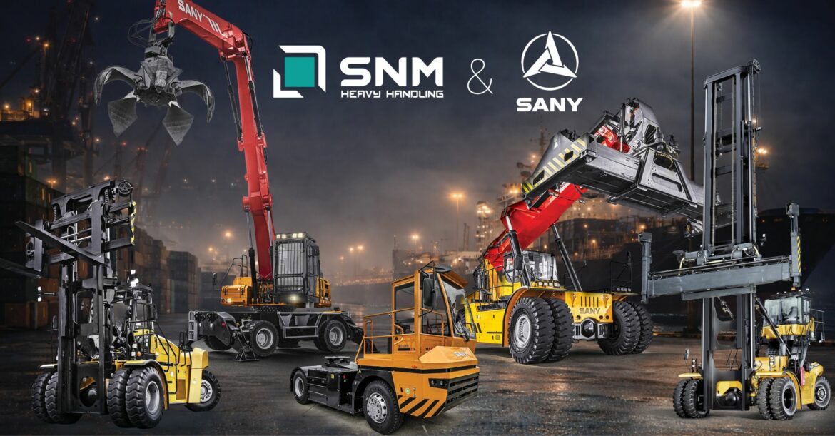 Nouveau partenariat stratégique : SNM Heavy Handling & SANY Marine