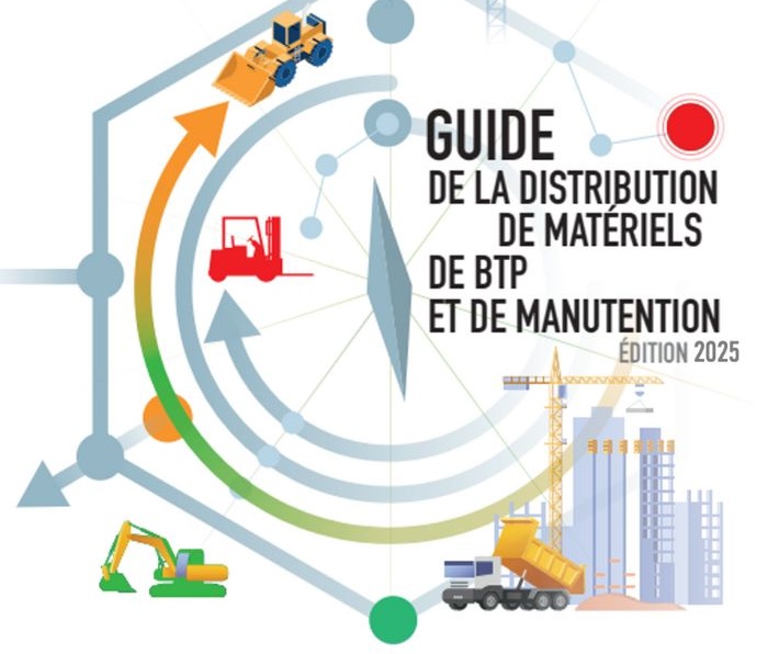 Édition 2025 du guide de la distribution des matériels de construction et de manutention du DLR