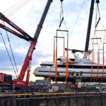 Megalift coordonne le déchargement du Sea Lady II de 200 tonnes