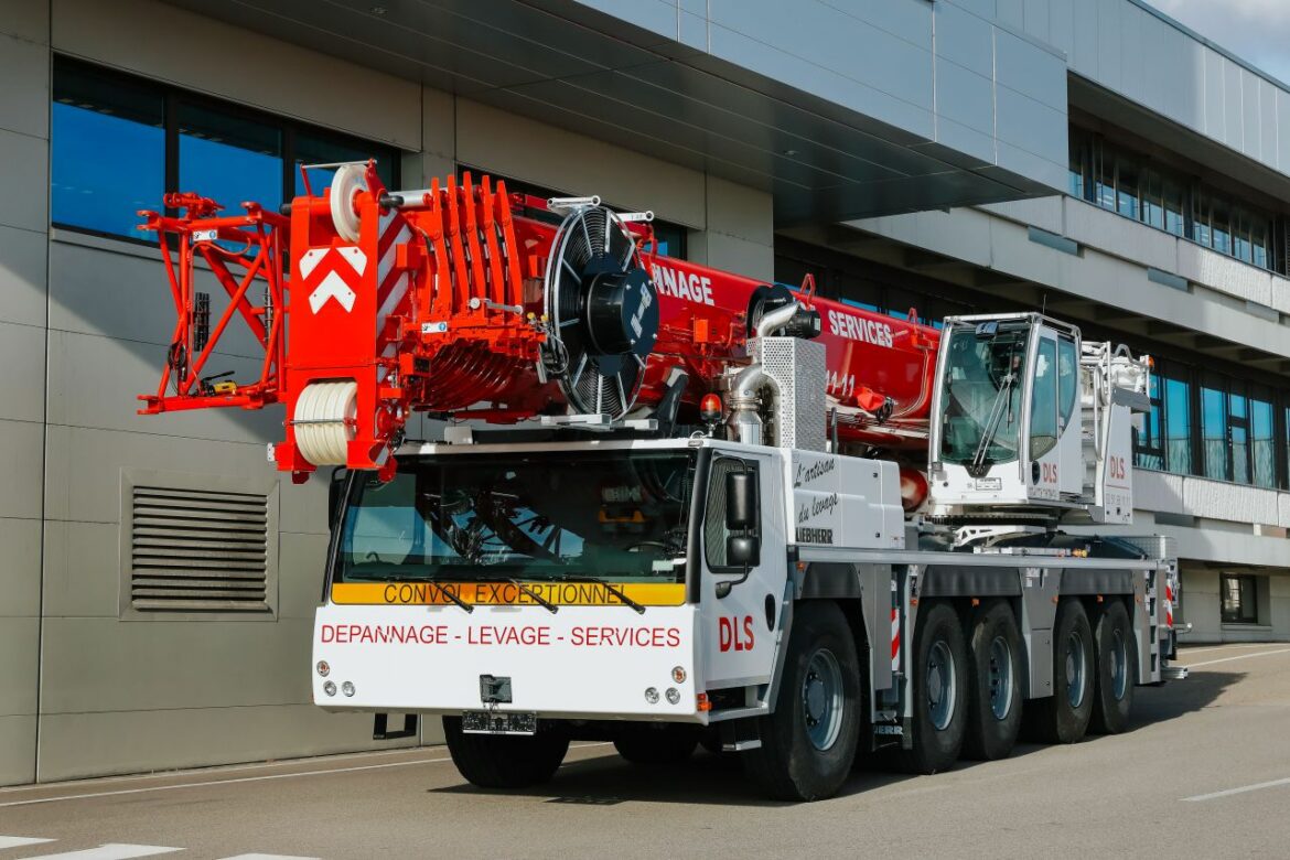 DLS – Groupe Mauffrey agrandit sa flotte avec une Liebherr LTM 1160 5.2