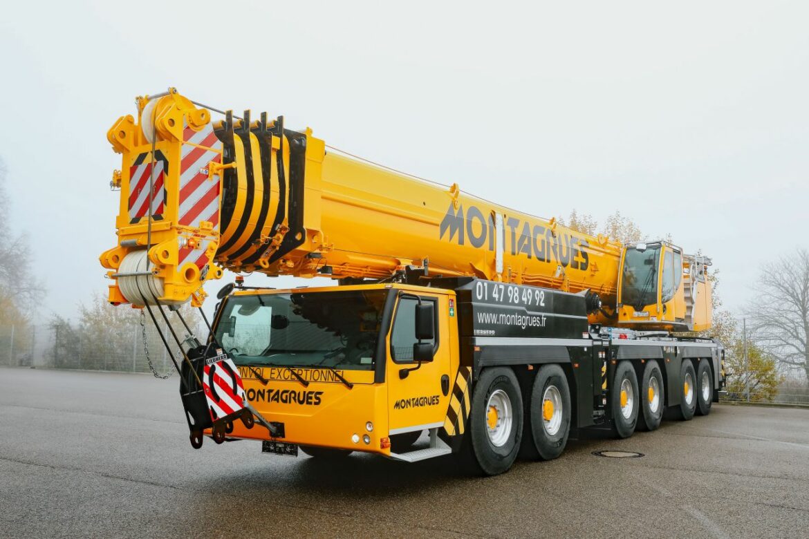 Première en France : la LTM 1400-6.1 rejoint le parc Montagrues