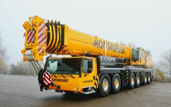 Première en France : la LTM 1400-6.1 rejoint le parc Montagrues