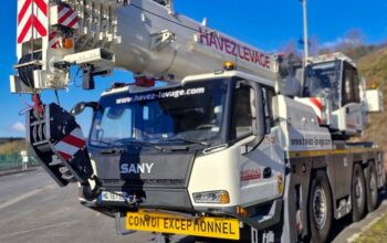 SNM Cranes vient de livrer une grue mobile SANY SAC600E – 60 tonnes à HAVEZ Levage