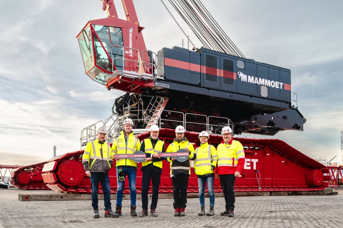 Mammoet renforce sa flotte de grues sur chenilles avec deux modèles Liebherr