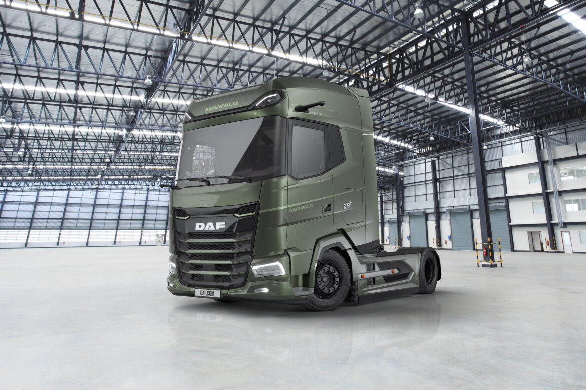 Série limitée à 100 exemplaires : DAF dévoile le XG⁺ Édition Emerald