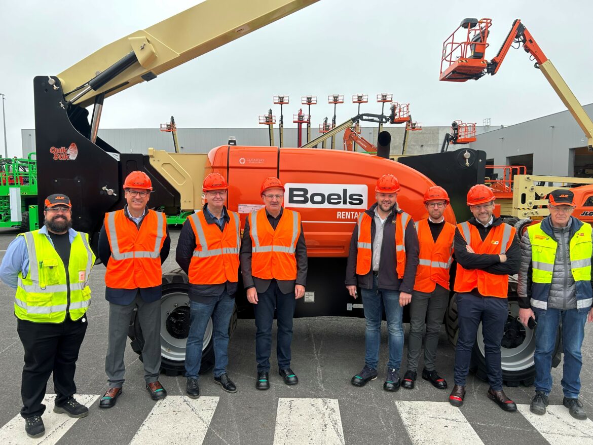 Boels Verhuur BV renforce sa flotte avec une commande de 3 000 machines JLG