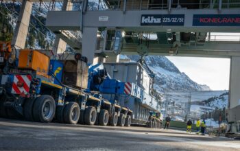 Felbermayr et Goldhofer livrent un transformateur XXL pour Kühtai 2