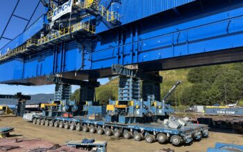 Sarens - New Shiploader Port Narvik