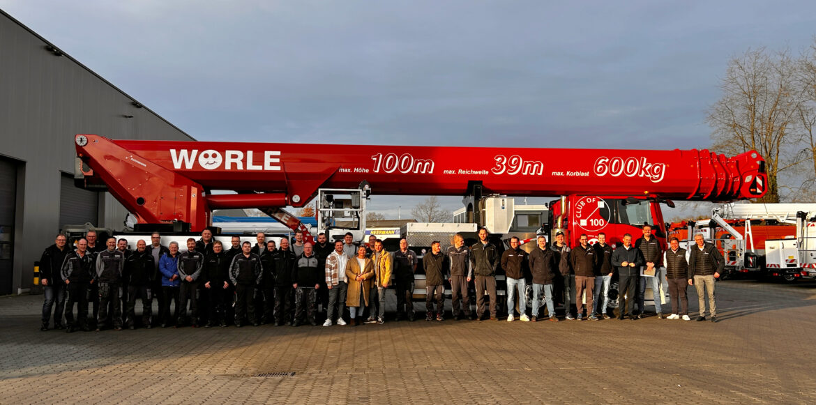 Remise officielle d&rsquo;une RUTHMANN STEIGER® T 1000 HF à Wörle GmbH