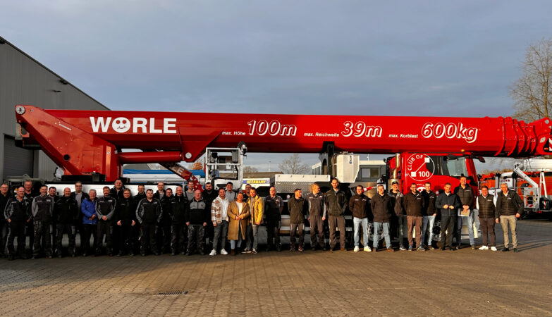 Remise officielle du RUTHMANN STEIGER® T 1000 HF à Wörle GmbH