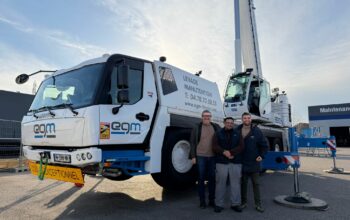 Manitowoc Grove a récemment livré une grue mobile GMK4080L à la société EGM